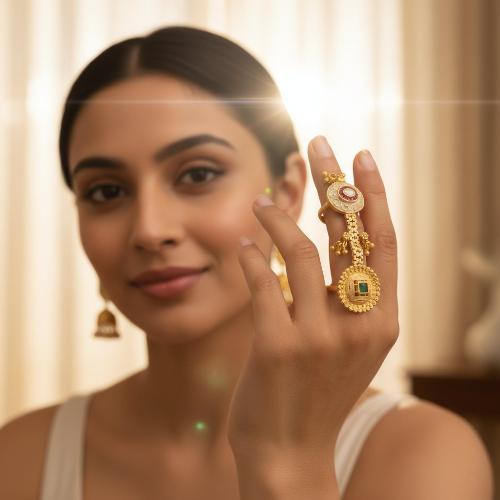 Maharani Nazaakat Dual Ring