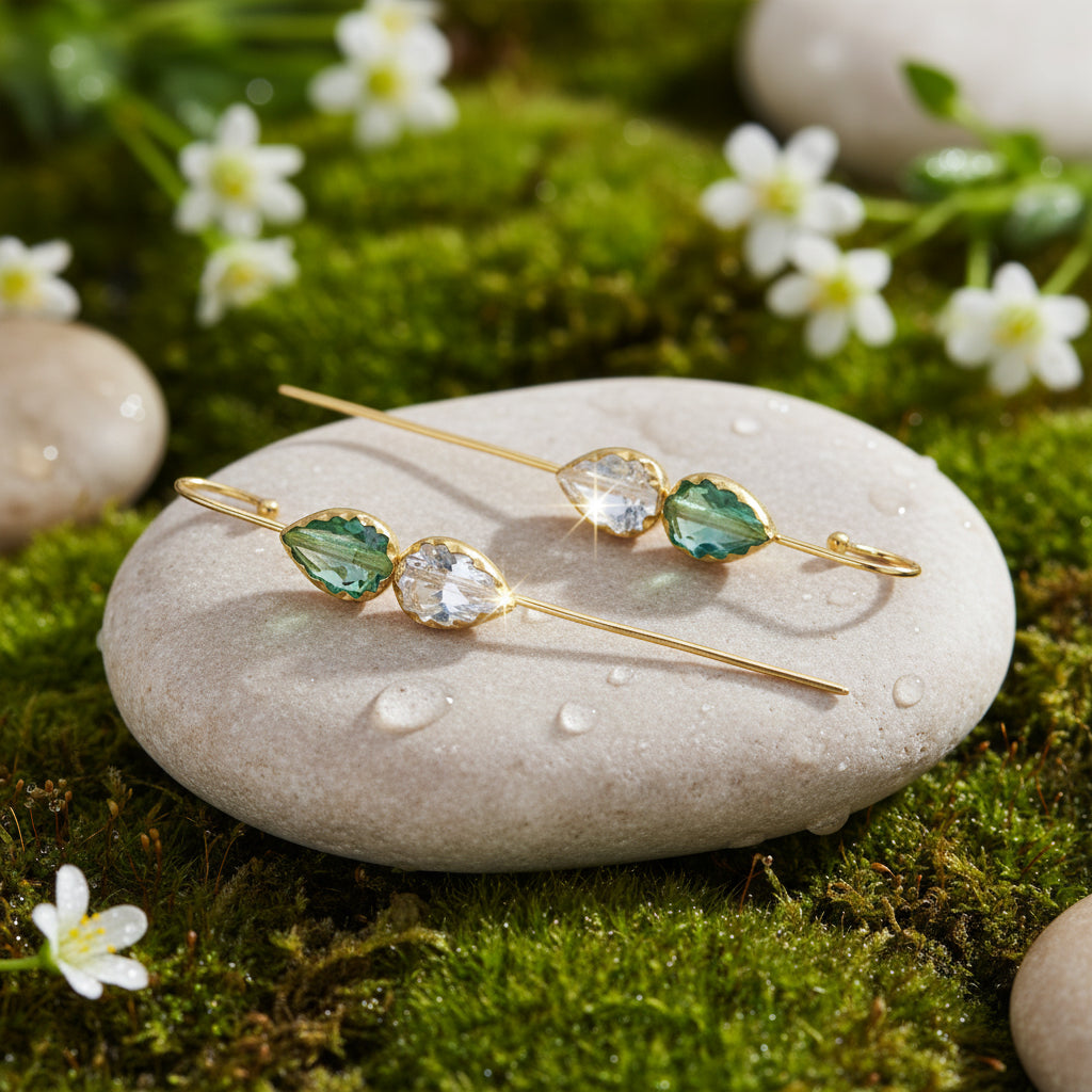 Verdant Blush Cuff