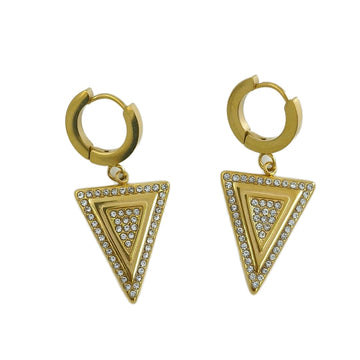 Power Prism Dangle Hoops