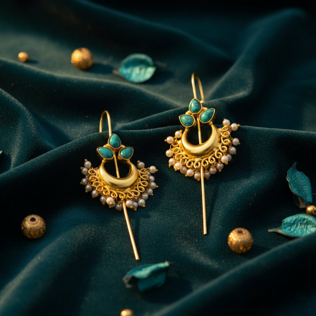 Celestia Cab-Stone Statement Earcuff