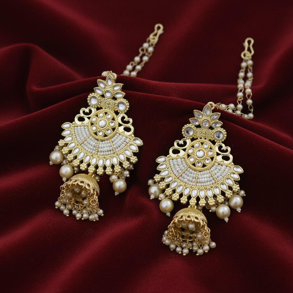 Nazaakat Royal Pearl Jhumka