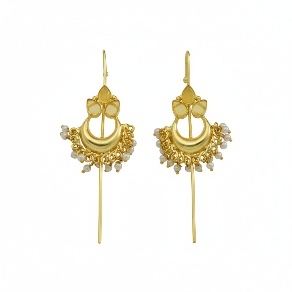 Celestia Cab-Stone Statement Earcuff