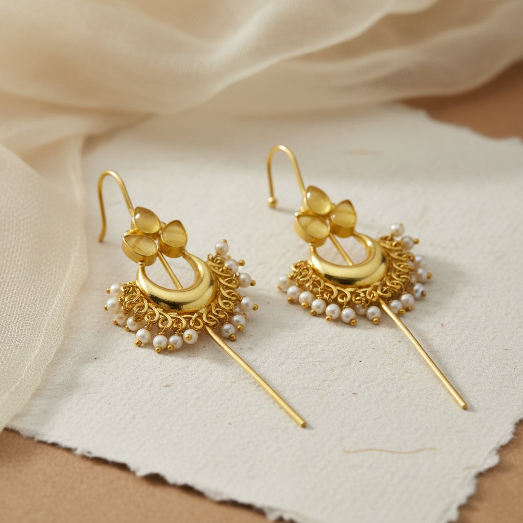 Celestia Cab-Stone Statement Earcuff