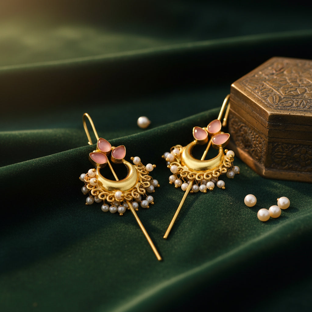 Celestia Cab-Stone Statement Earcuff