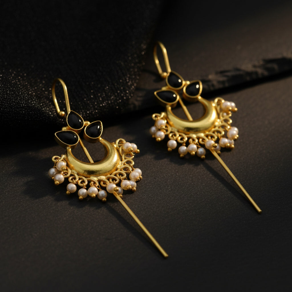 Celestia Cab-Stone Statement Earcuff