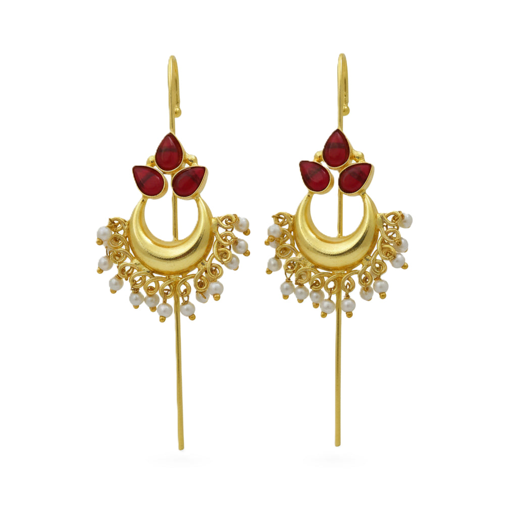 Celestia Cab-Stone Statement Earcuff