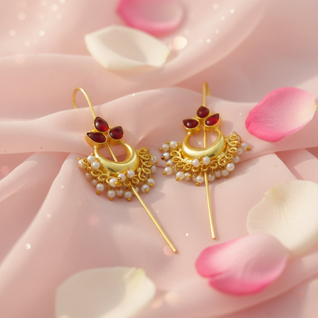 Celestia Cab-Stone Statement Earcuff