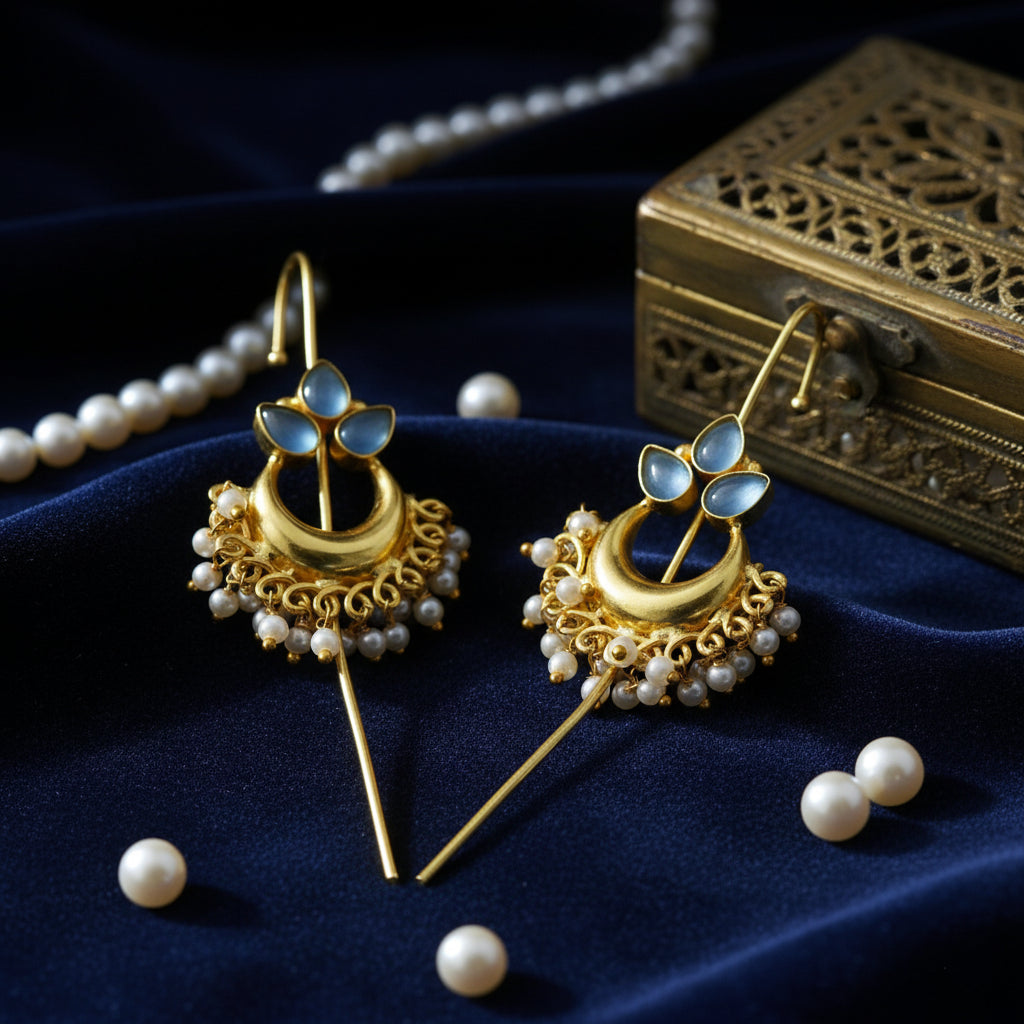 Celestia Cab-Stone Statement Earcuff