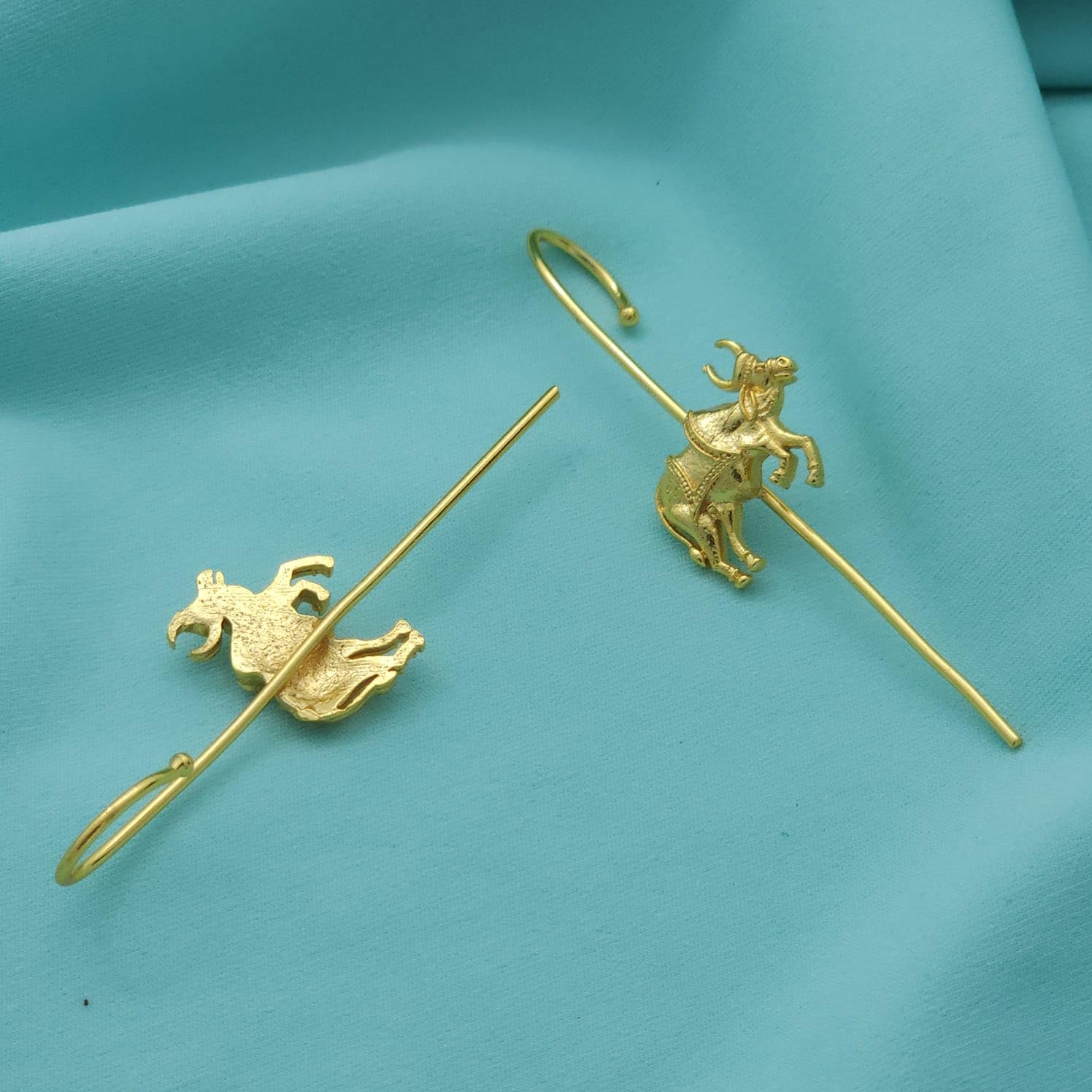 Vrisha Veer – Bull Warrior Needle Earcuffs