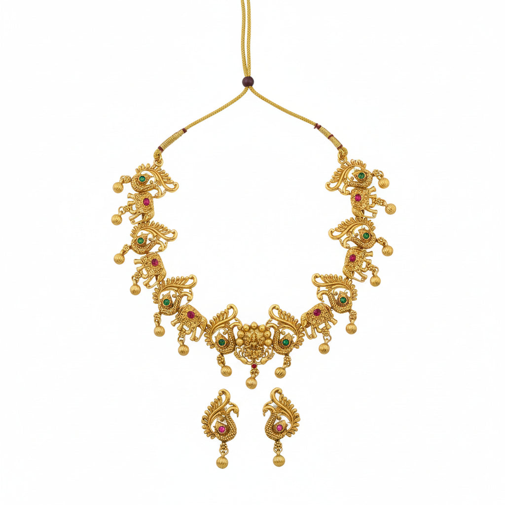 Rajvi Heritage Necklace Set