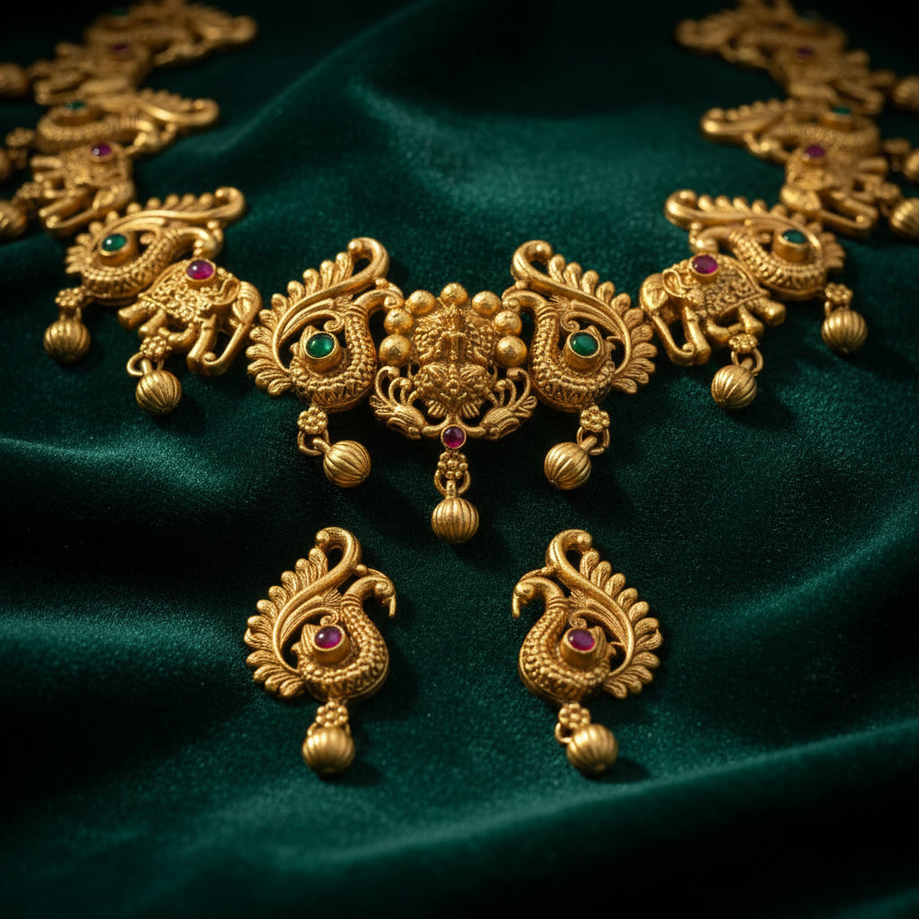 Rajvi Heritage Necklace Set