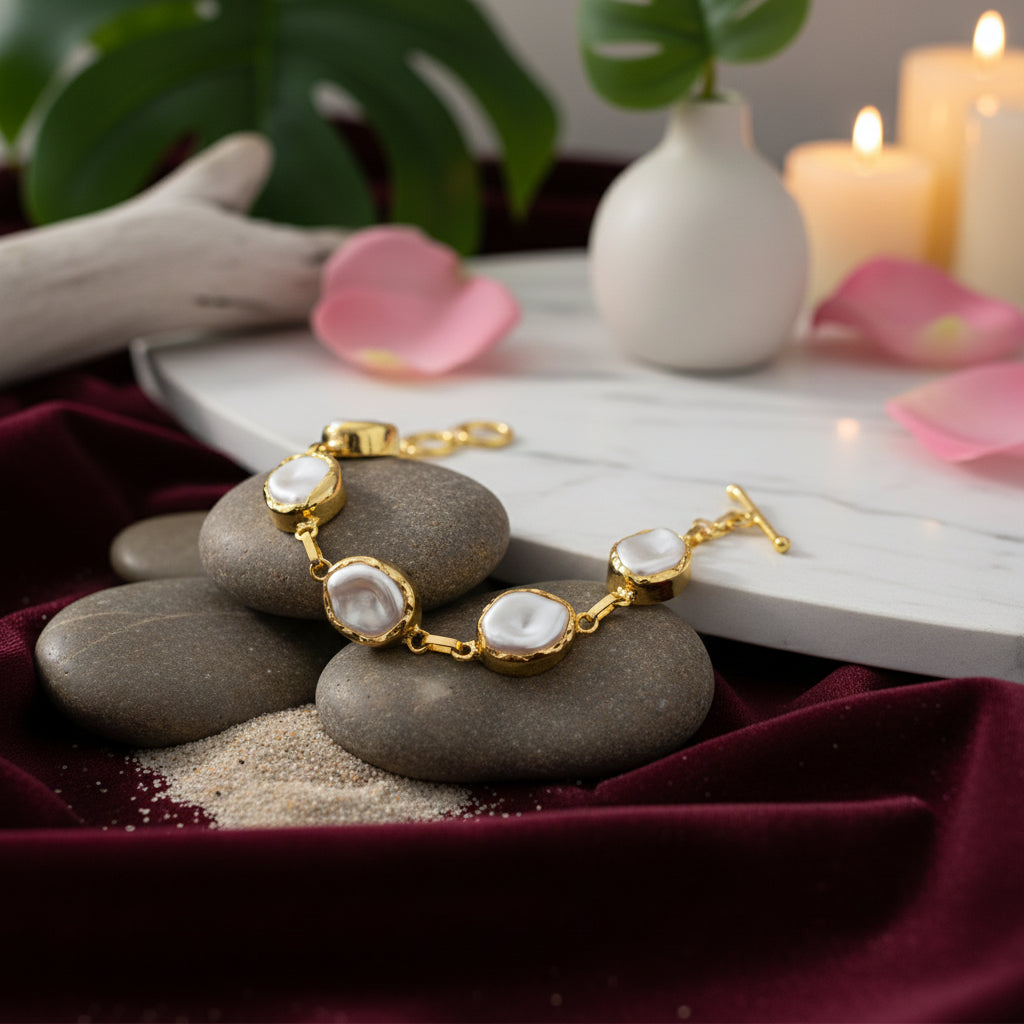 Classic Dewdrop Pearl Bracelet