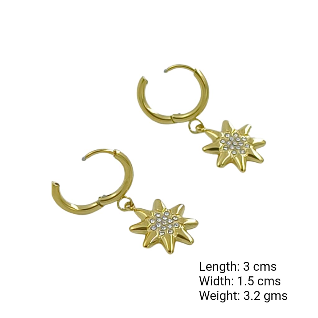 Starbeam Spark Dangle Hoops