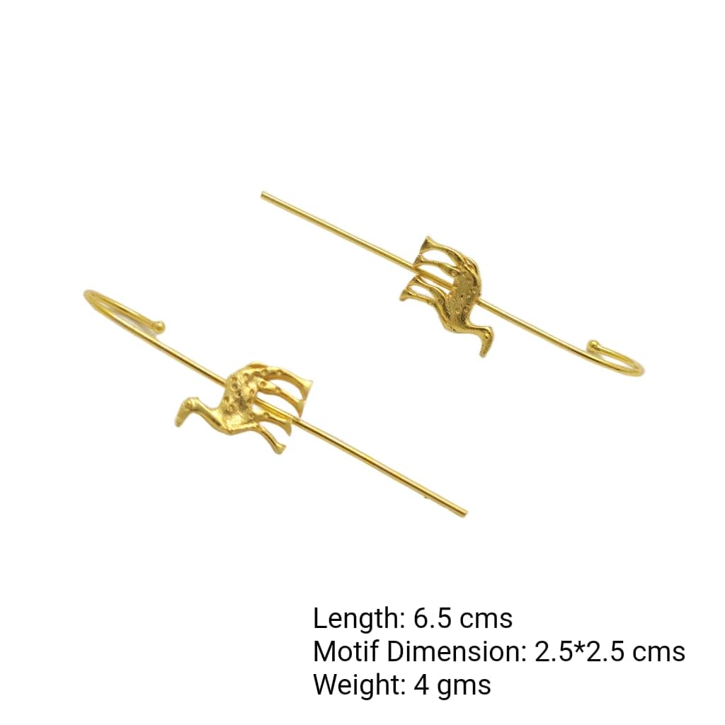 Oont Saaz – Royal Camel Needle Earcuffs