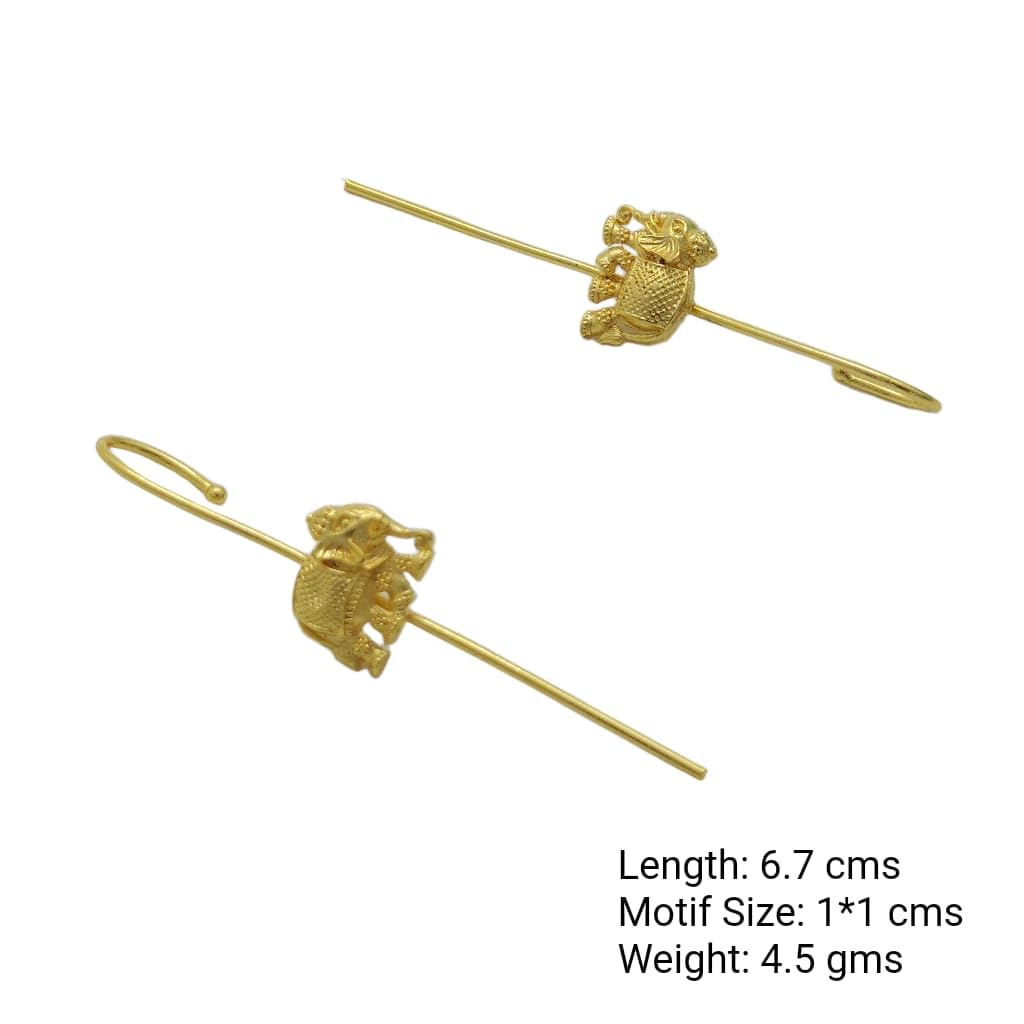 Haathi Saathi – Elephant March Needle Earcuffs