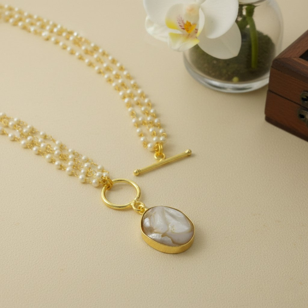 Oyster Whispers Necklace