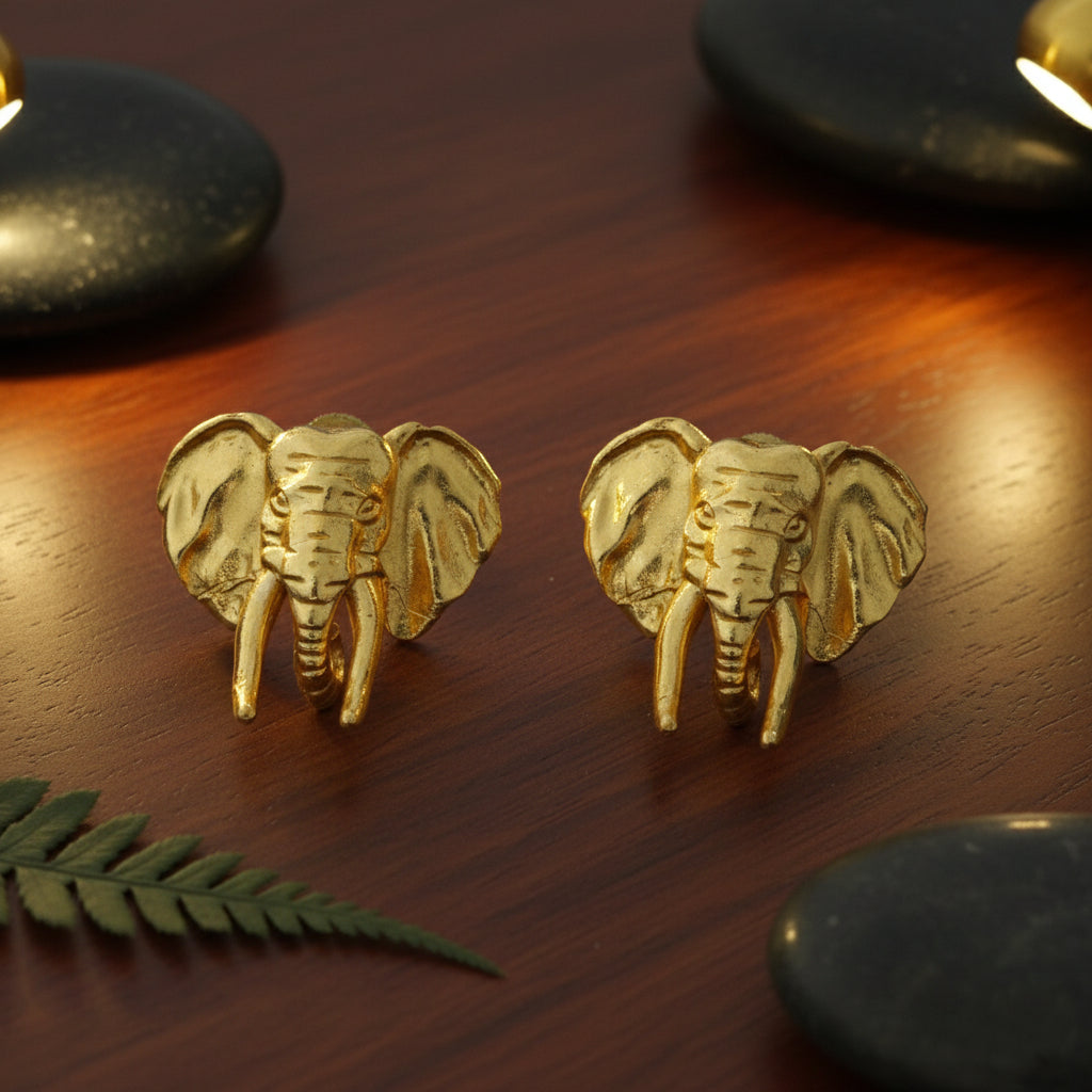 Gajraha Sculpted Studs