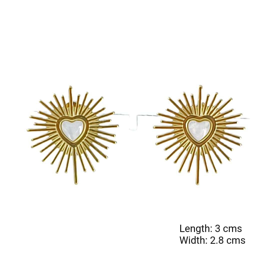 Solar Soul MOP Studs