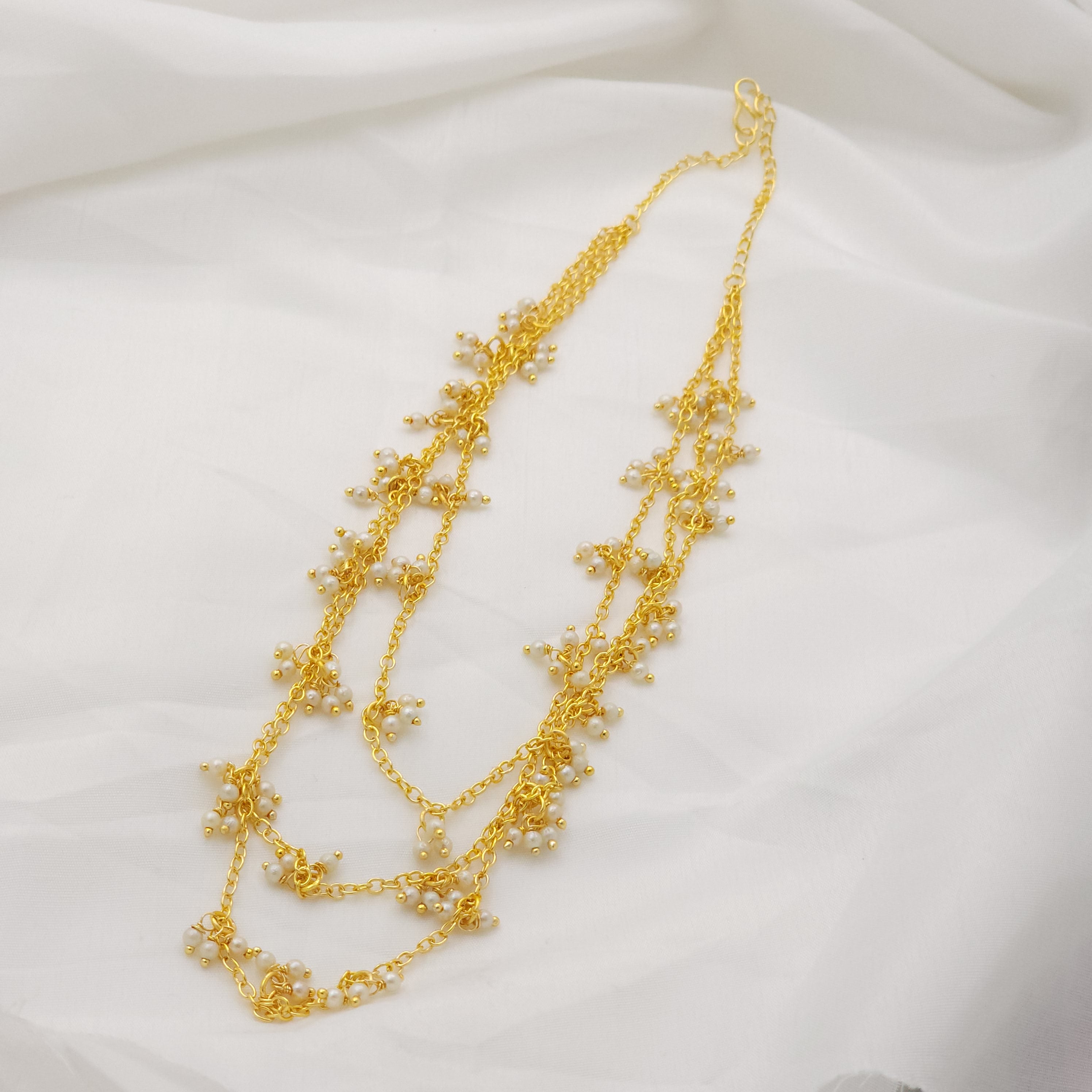 Riwaayat Strings – Triple Layer Pearl Haar