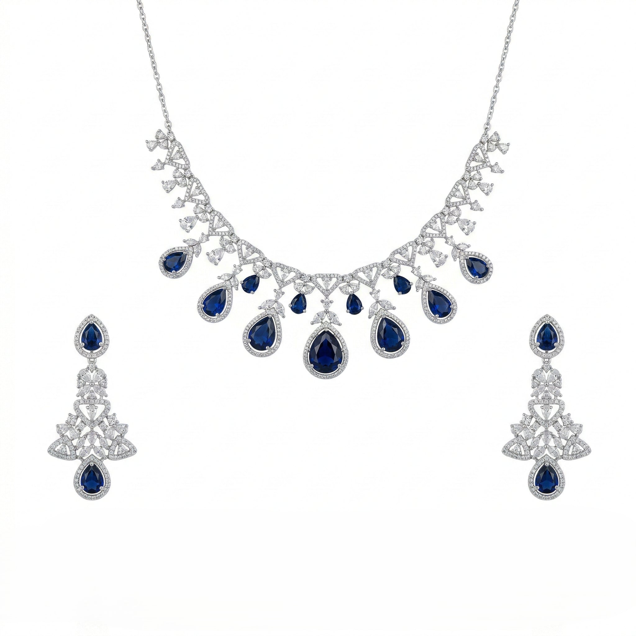 Majestic Vine Drop Necklace Set