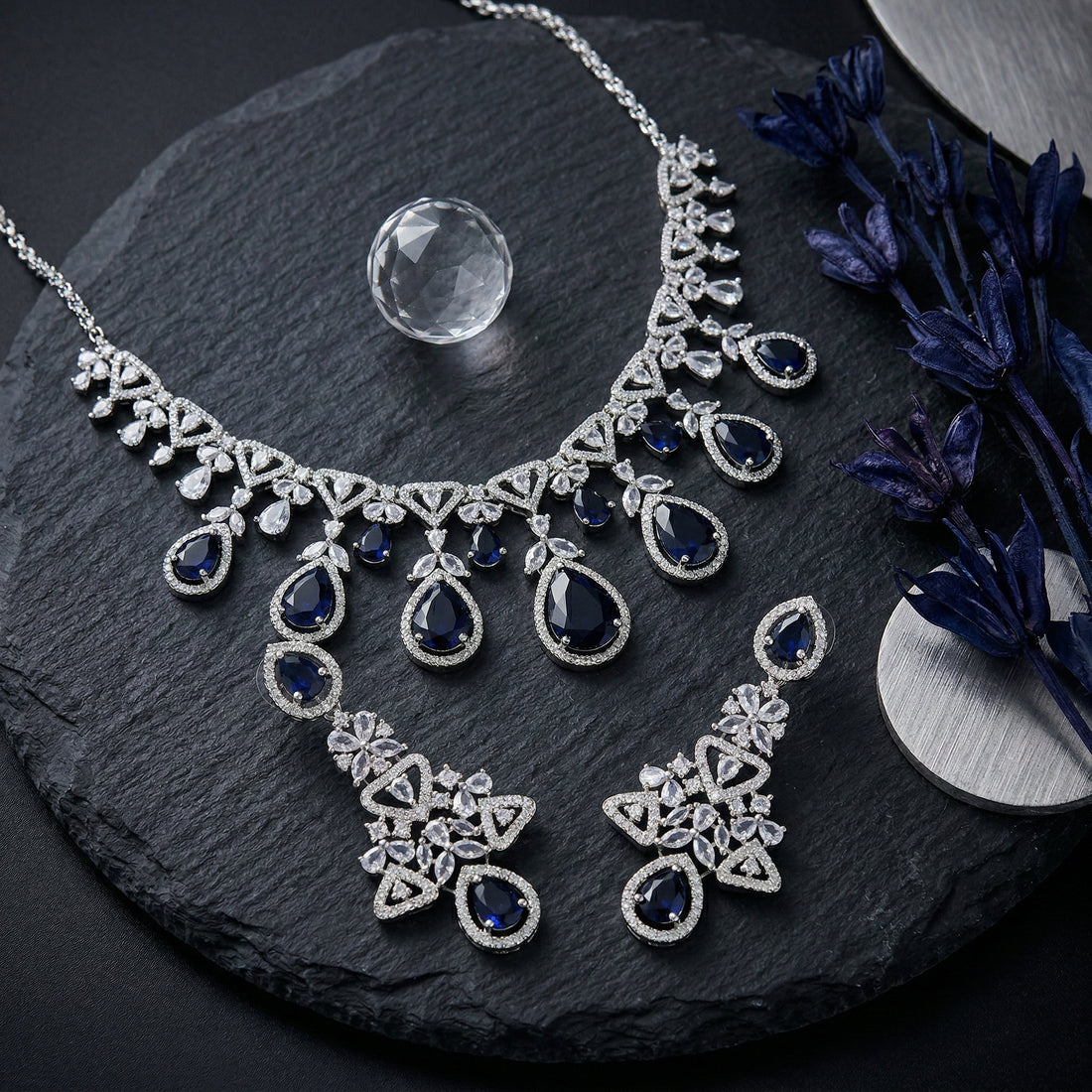 Majestic Vine Drop Necklace Set