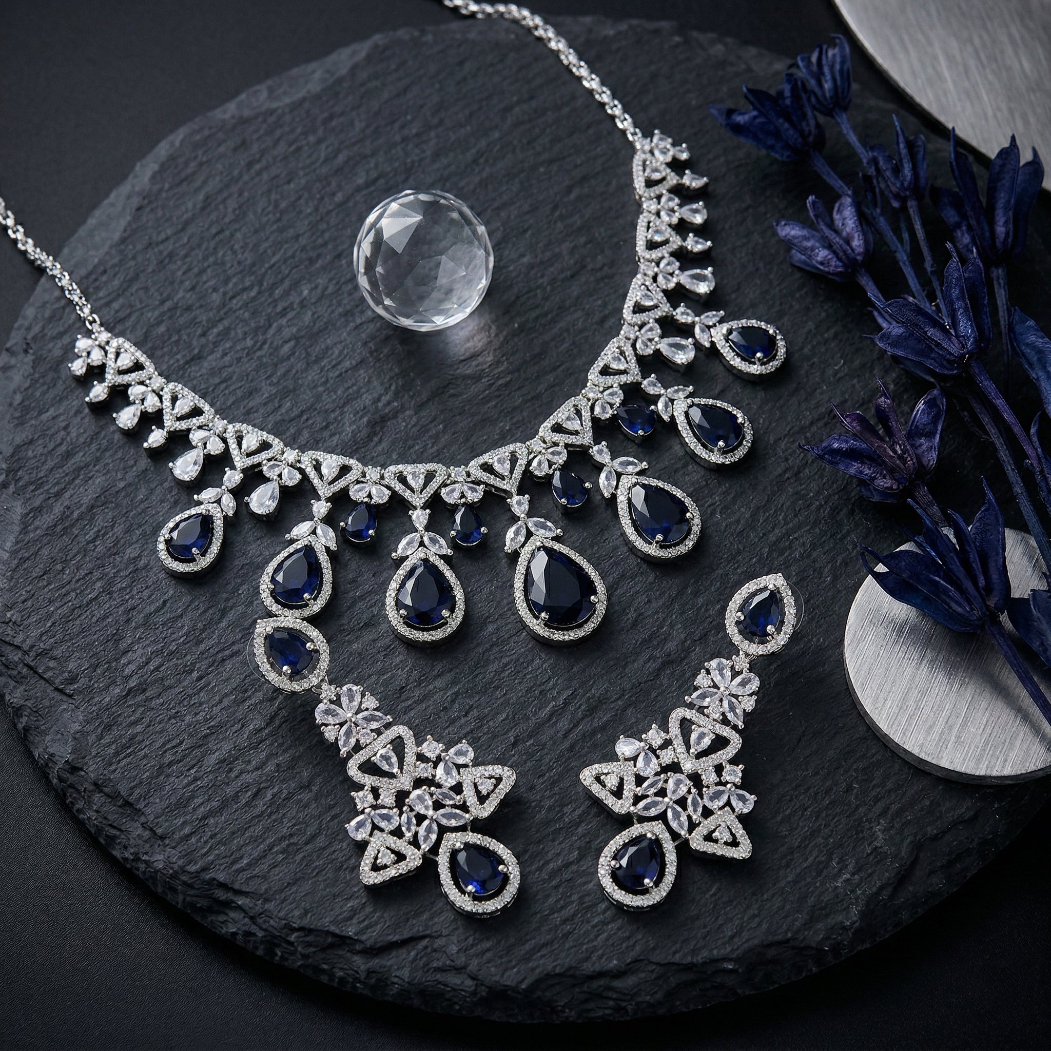 Majestic Vine Drop Necklace Set