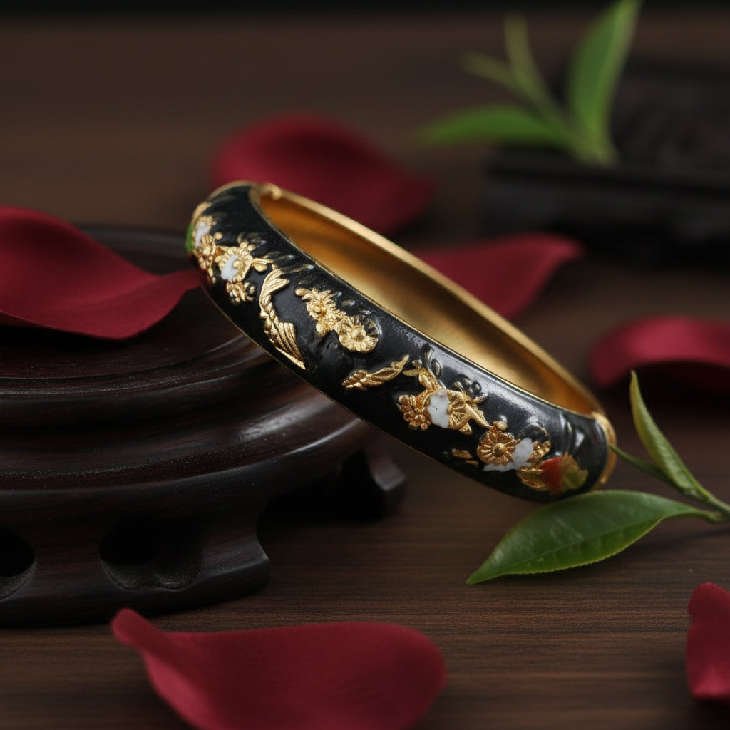 Rangmukti Enamel Bangle (Size 2.4-2.8)