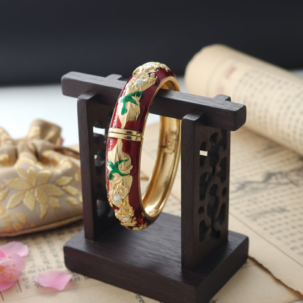 Rangmukti Enamel Bangle (Size 2.4-2.8)