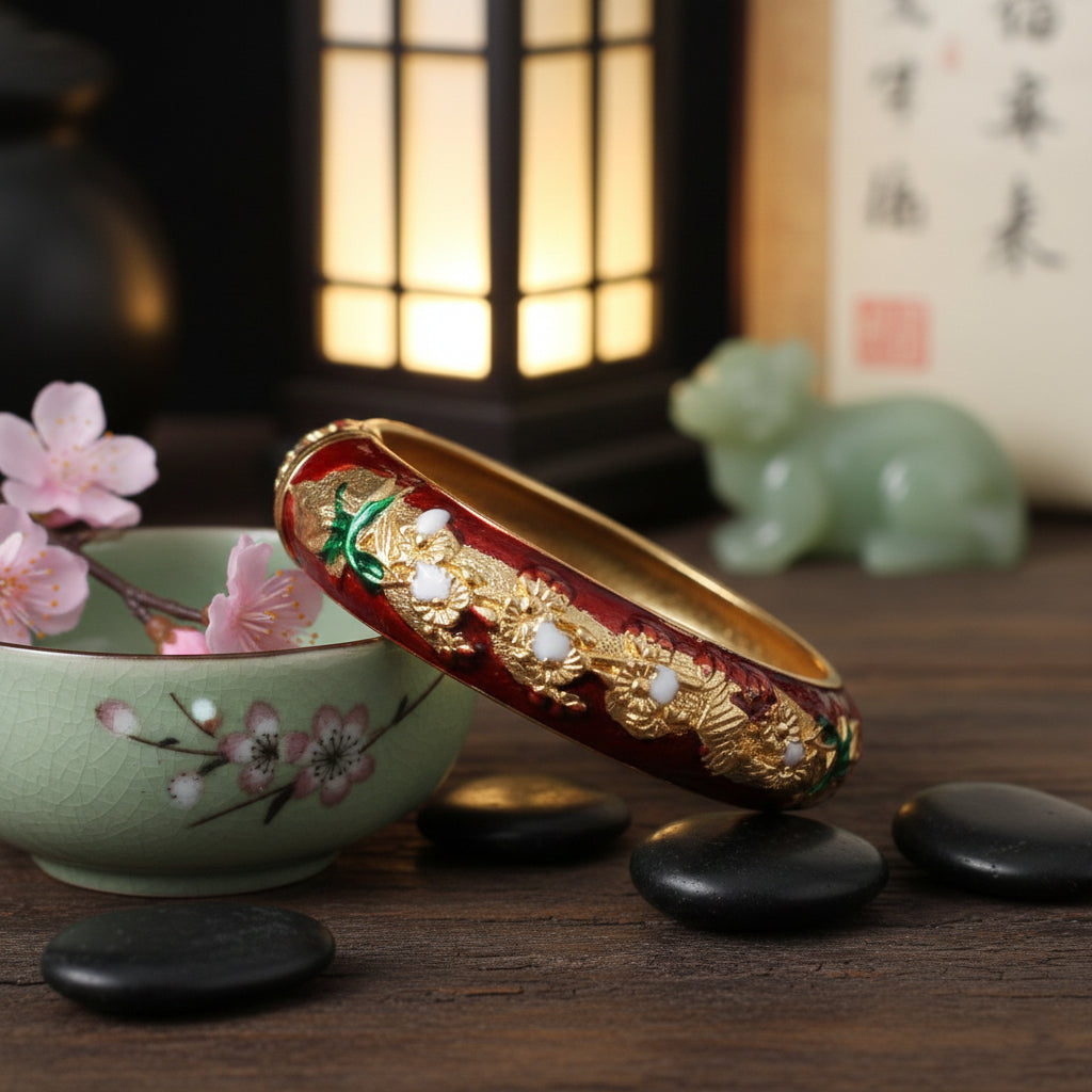 Rangmukti Enamel Bangle (Size 2.4-2.8)