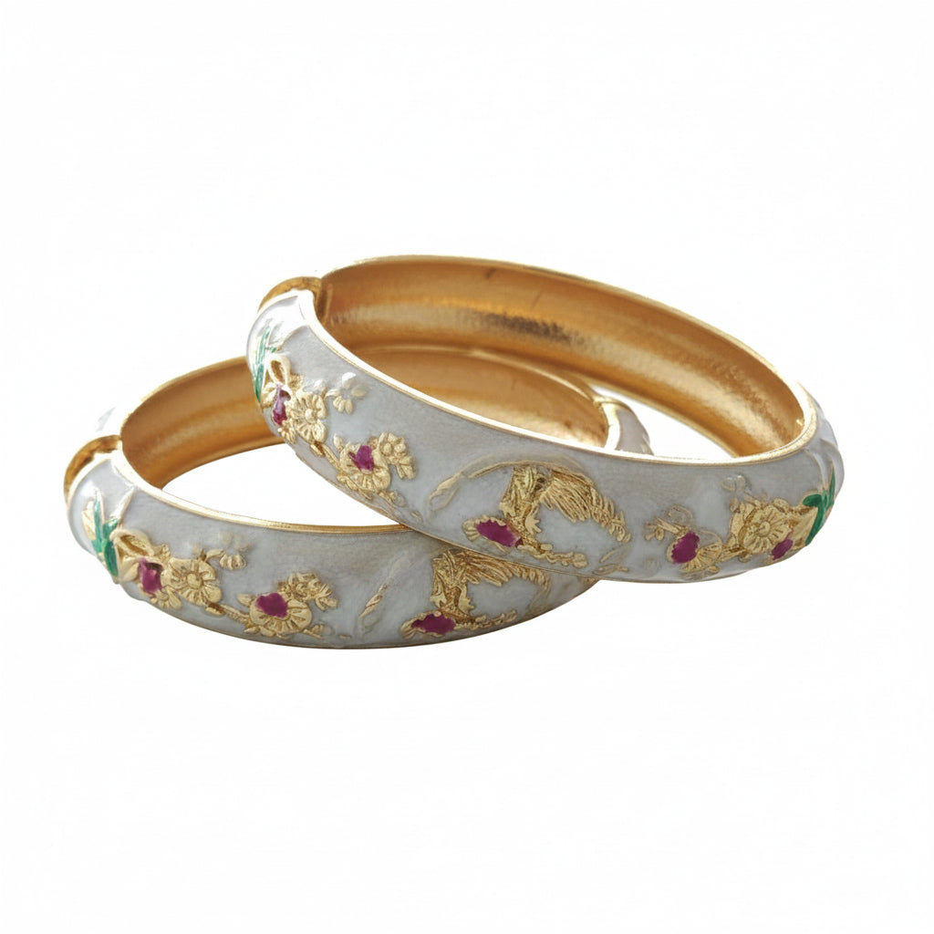Rangmukti Enamel Bangle (Size 2.4-2.8)