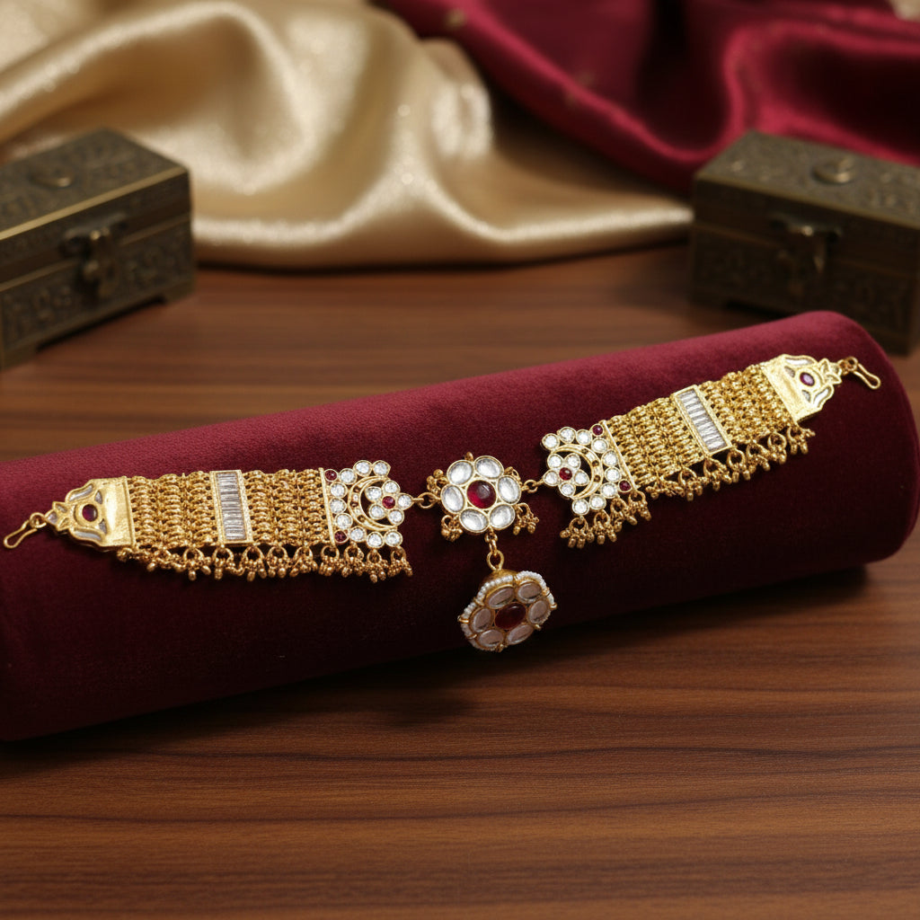 Noor-E-Mehr Heirloom Matha Patti