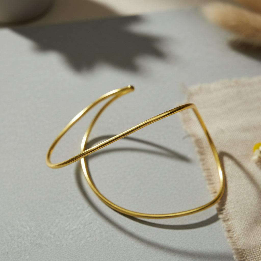 Aurelia Line Open Cuff