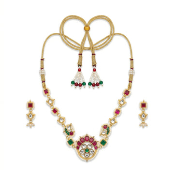 Royal Heritage Kundan Statement Necklace Set