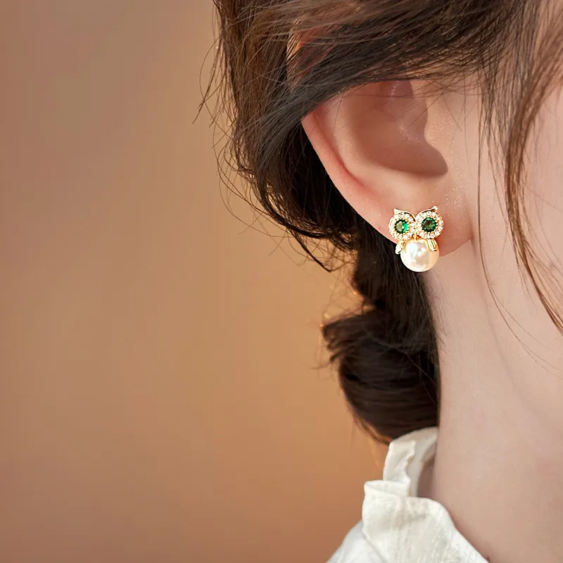 Wise & Whimsy Owl Studs