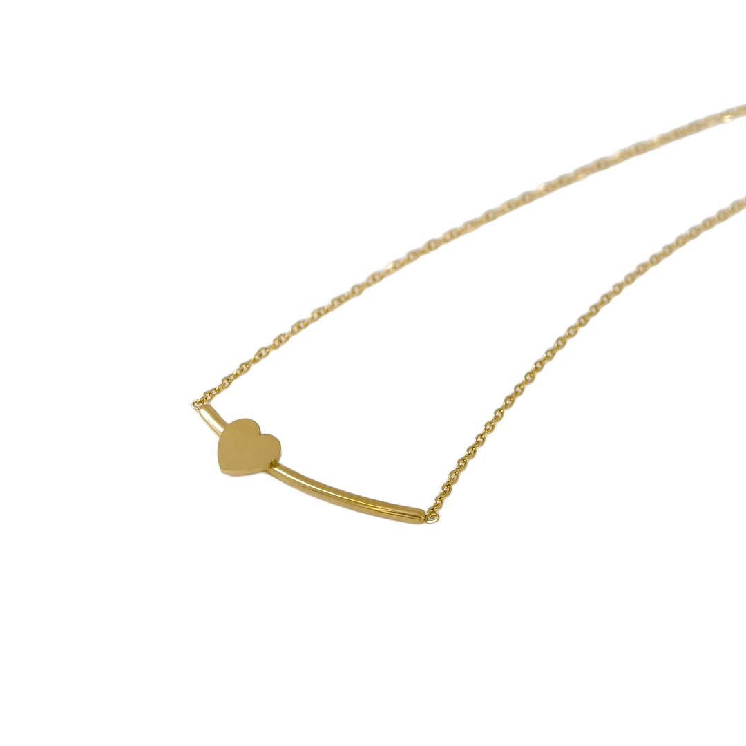 Heartbeat Curve Necklace