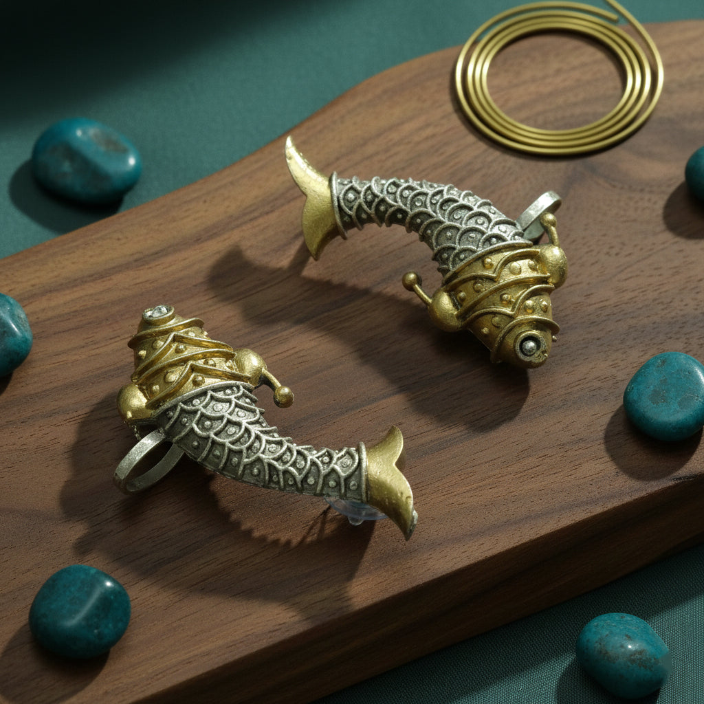 Matsya Ear Armour Cuff