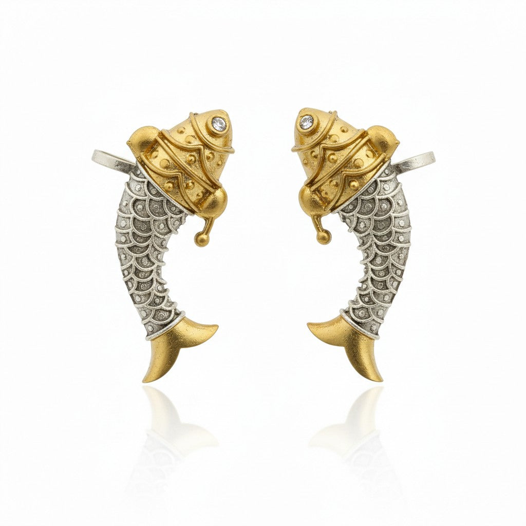 Matsya Ear Armour Cuff